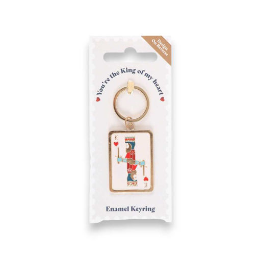 Picture of KING PLAYING CARD KEYRING